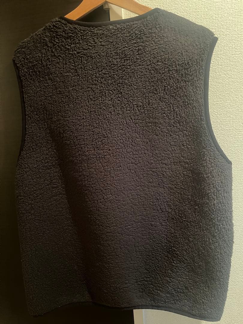 patagonia ブラック フリースベスト L