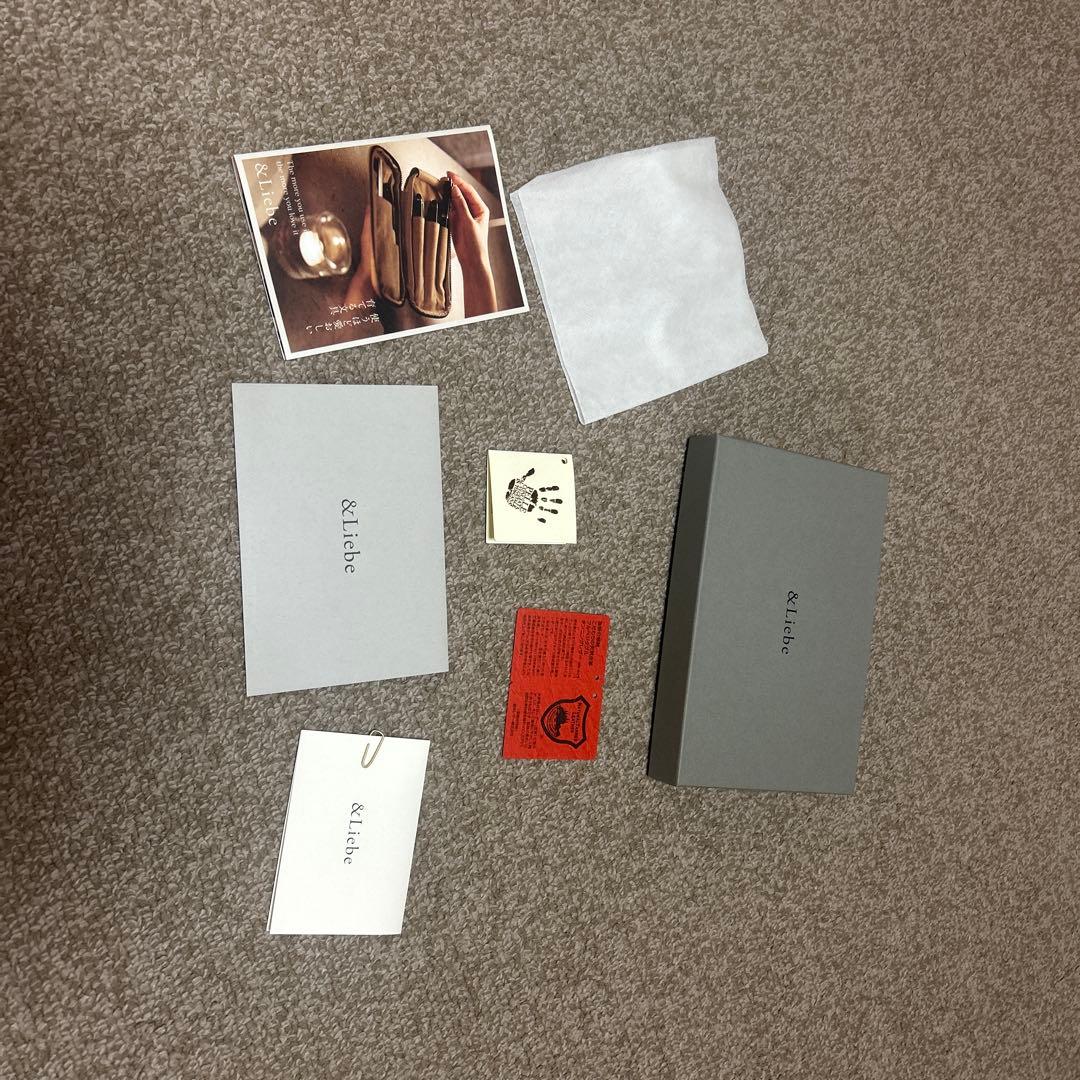 &Liebe ブラック　筆箱