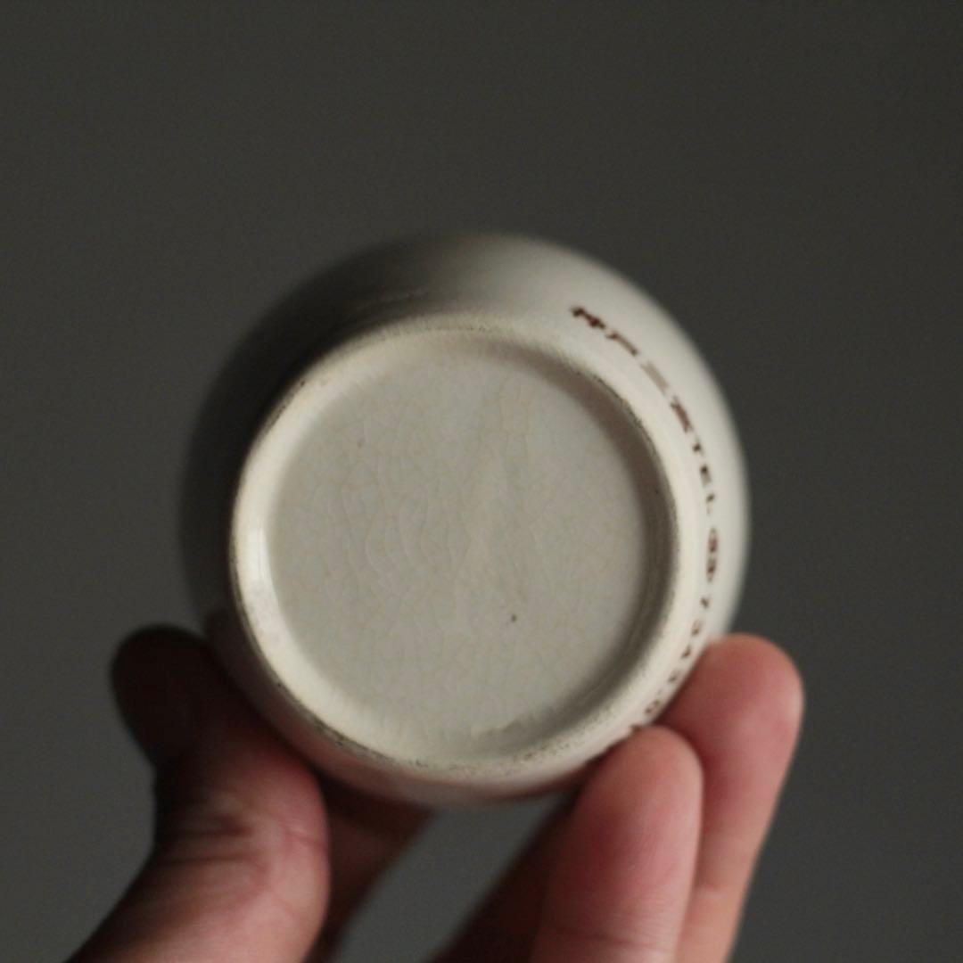 ユーハイム コンフェクト 筒盃 プリン容器 昭和レトロ 古道具 アンティーク