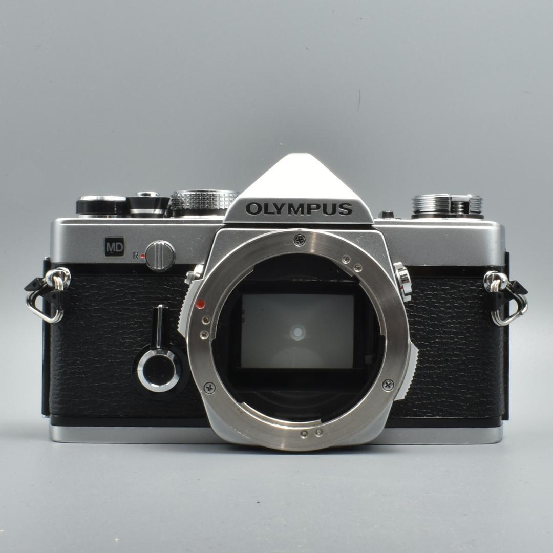 整備済 完動 Olympus OM-1 MD 50mm F1.8 露出計OK