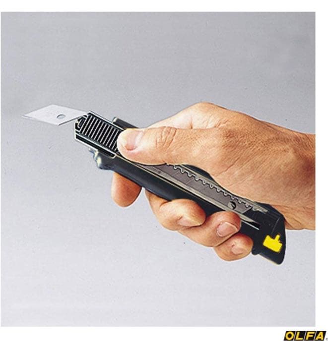 未開封品！ OLFA オルファ 連発式 大型 カッター ブラック黒 ダブルロック