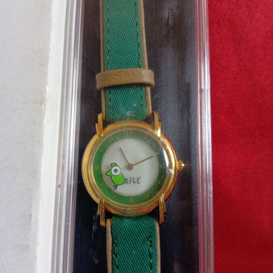 日テレ　キャラクター付きアナログ時計　当時物　非売品　抽選当選品　新品電池交換済