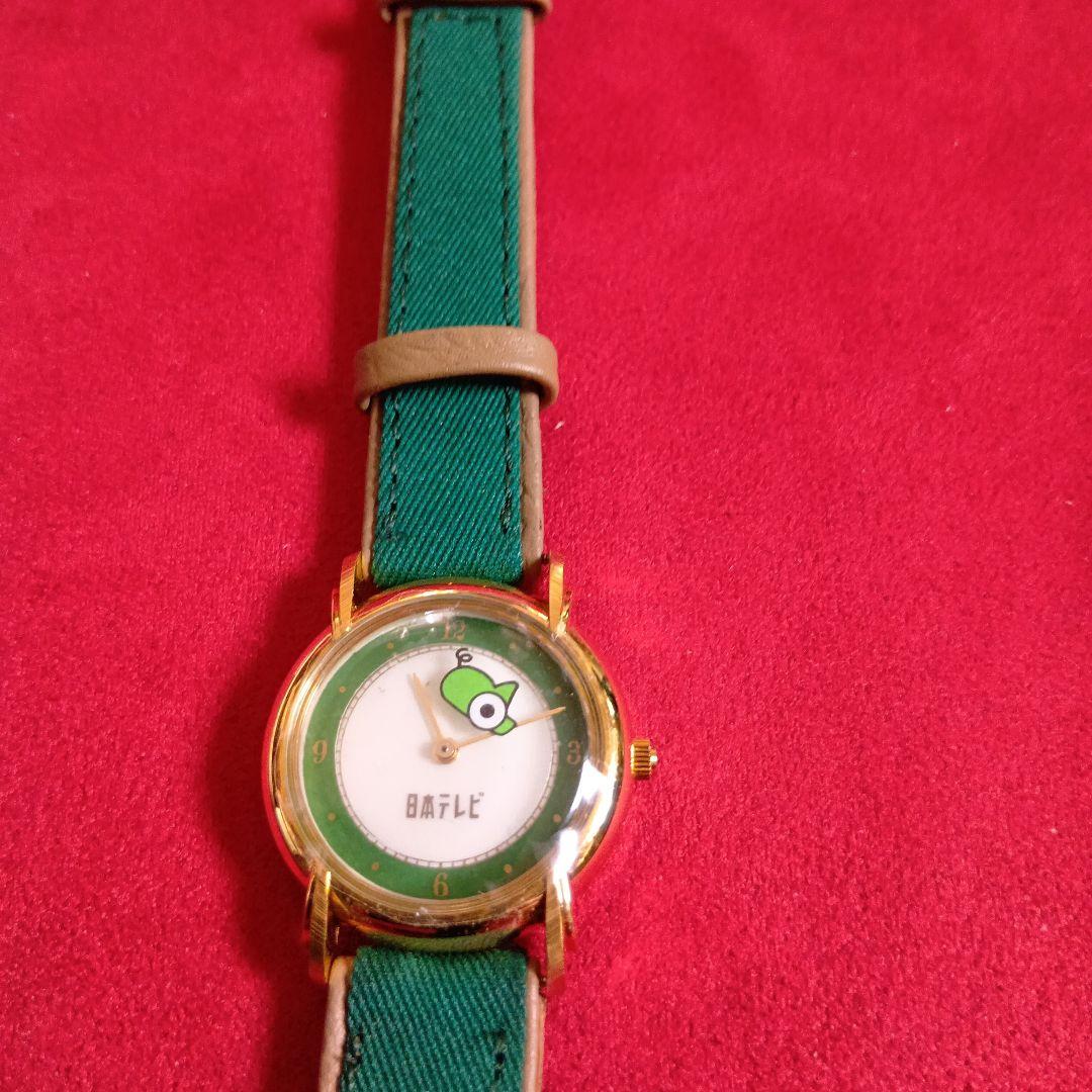 日テレ　キャラクター付きアナログ時計　当時物　非売品　抽選当選品　新品電池交換済