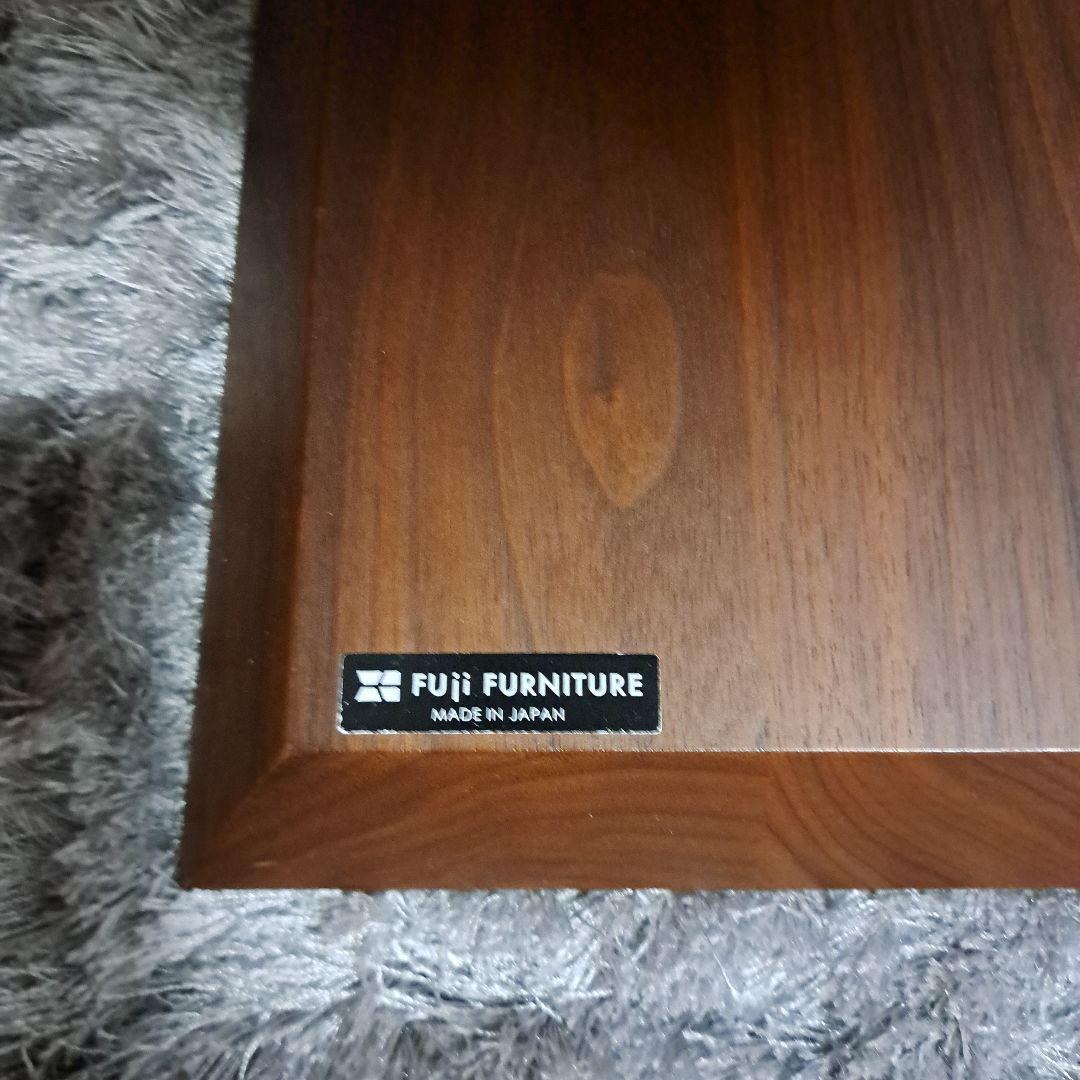 富士ファ二チア　サイドテーブル　ウォールナット