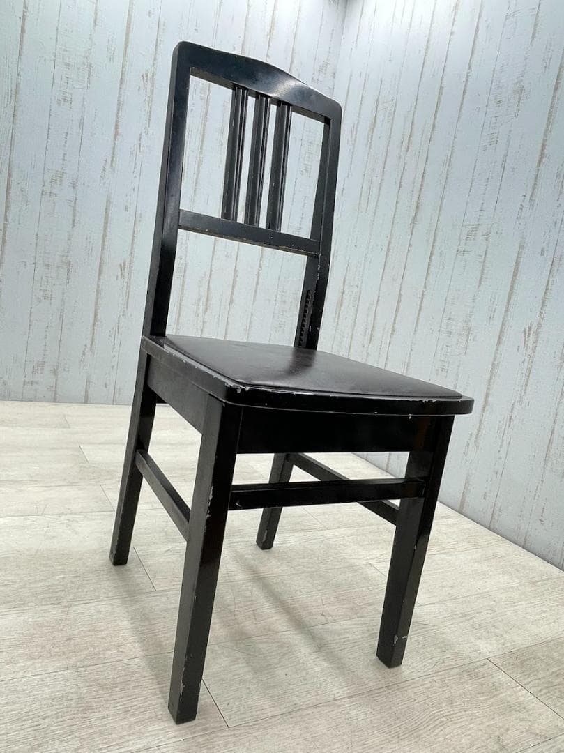 カワイ トムソン椅子 黒 高さ調整可能 ピアノ椅子 背もたれ KAWAI