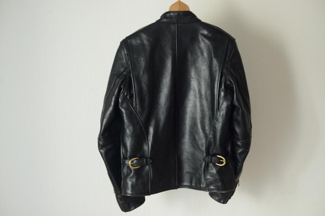 vanson レザーシングルライダースジャケット