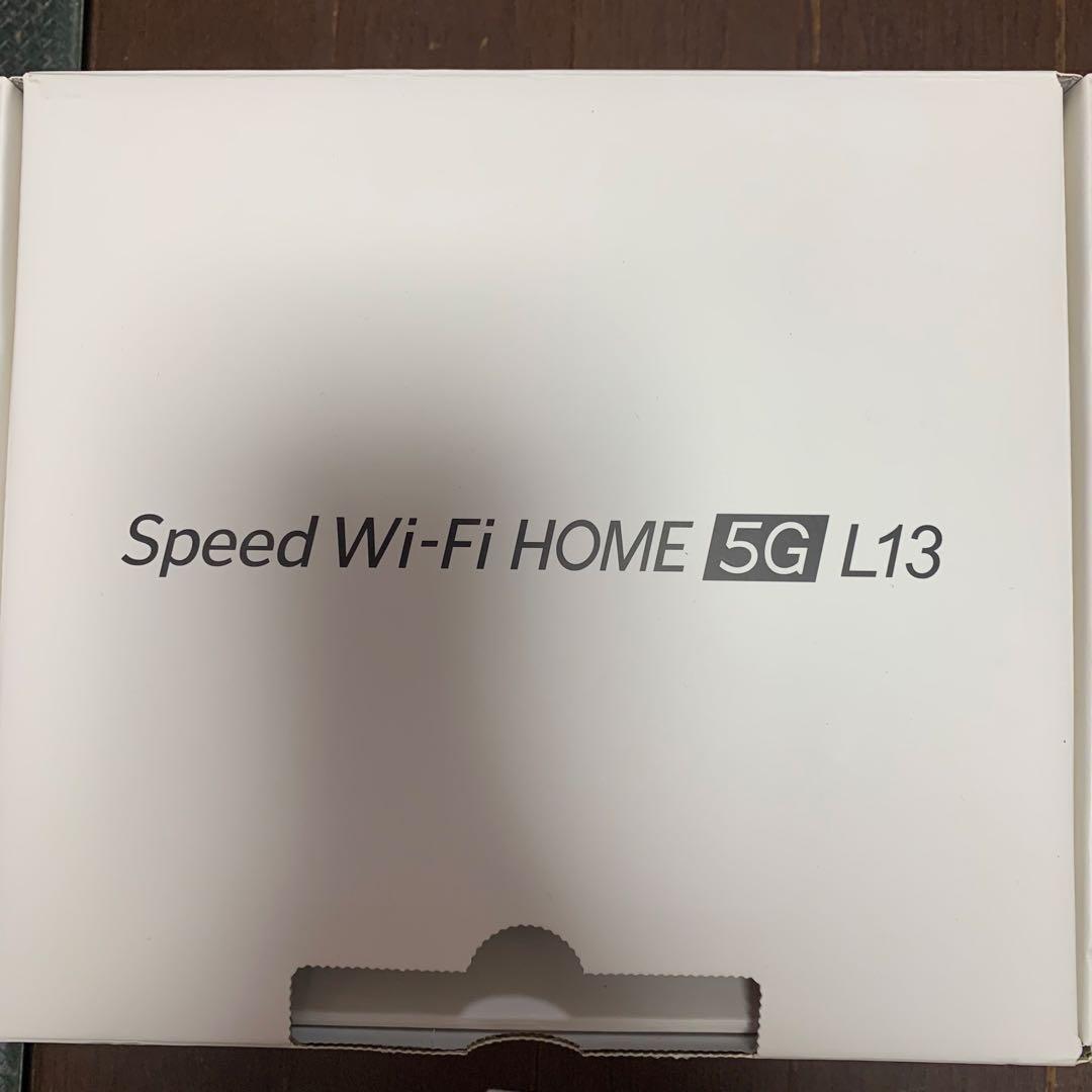ZTE Speed Wi-Fi  5G L13 ホワイト
