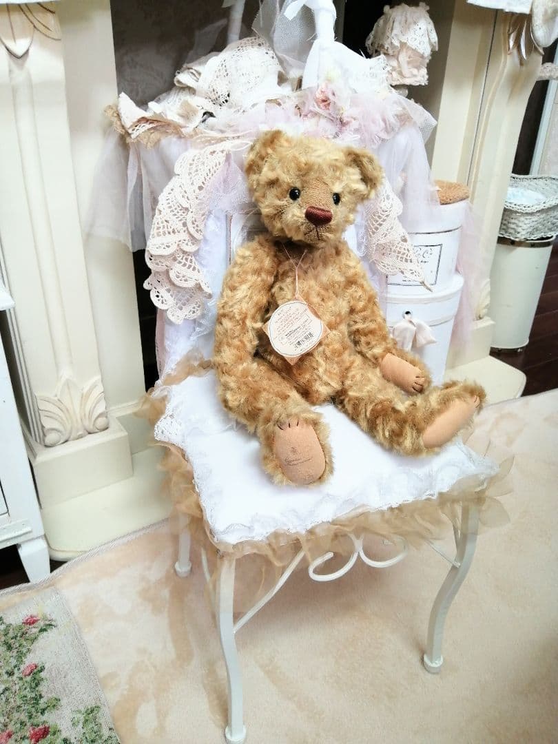 フリル♡レース♡アイアンドールチェア♡椅子♡薔薇♡