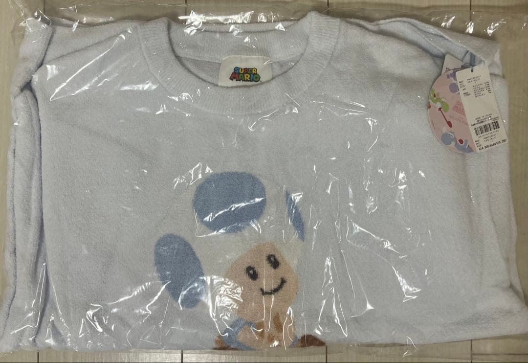 ジェラートピケ　キノピオ&ヨッシージャガードプルオーバーショートパンツセット