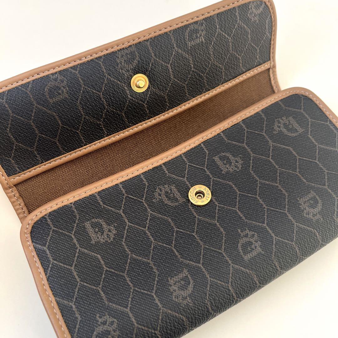 Dior ディオール 美品 ハニカム 長財布 ケース セット