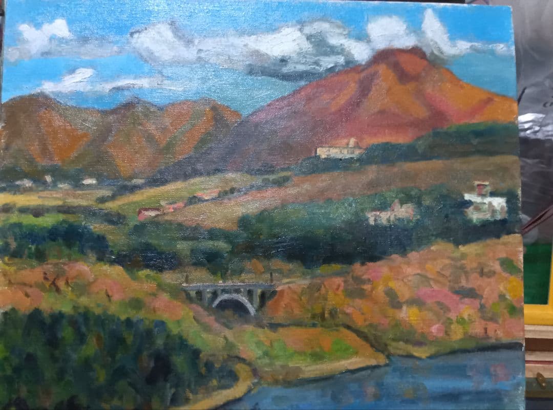 坂口はじめのF8号です写真14です