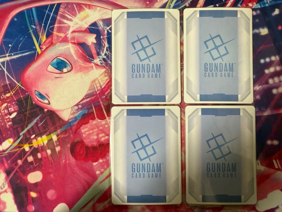 ガンダムカードゲーム ストライカーパック パラレル 4枚 SEED ストライク