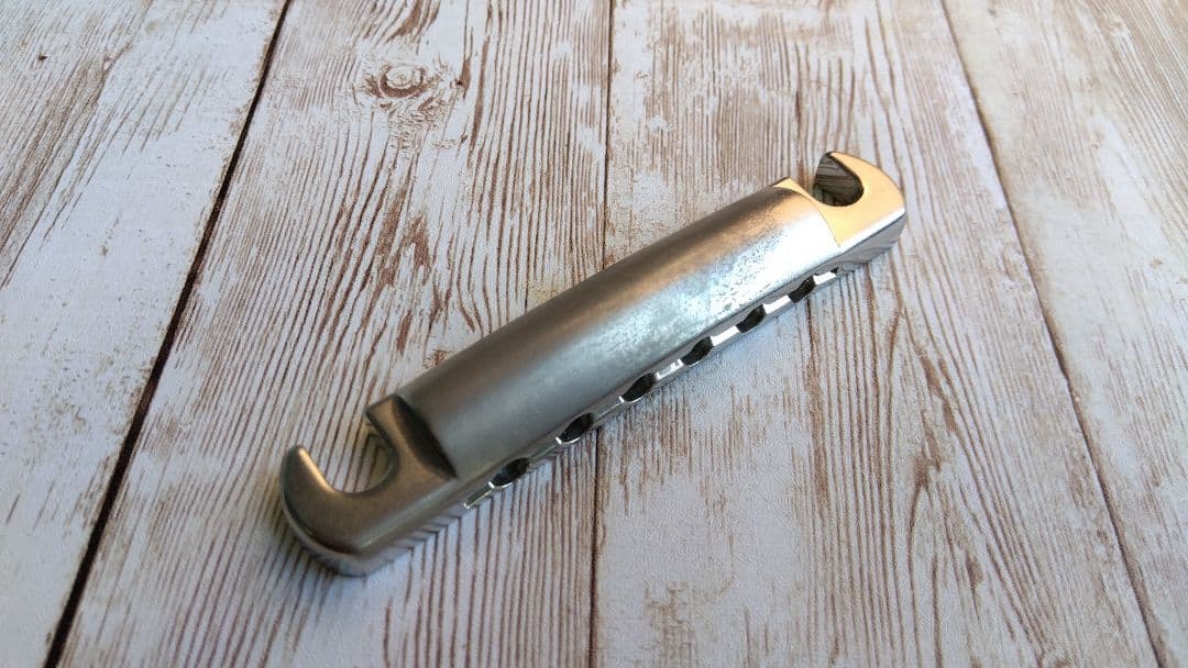 ギブソン純正　アドバンスドプレーティング　ニッケル　アルミ　ハンドエイジド