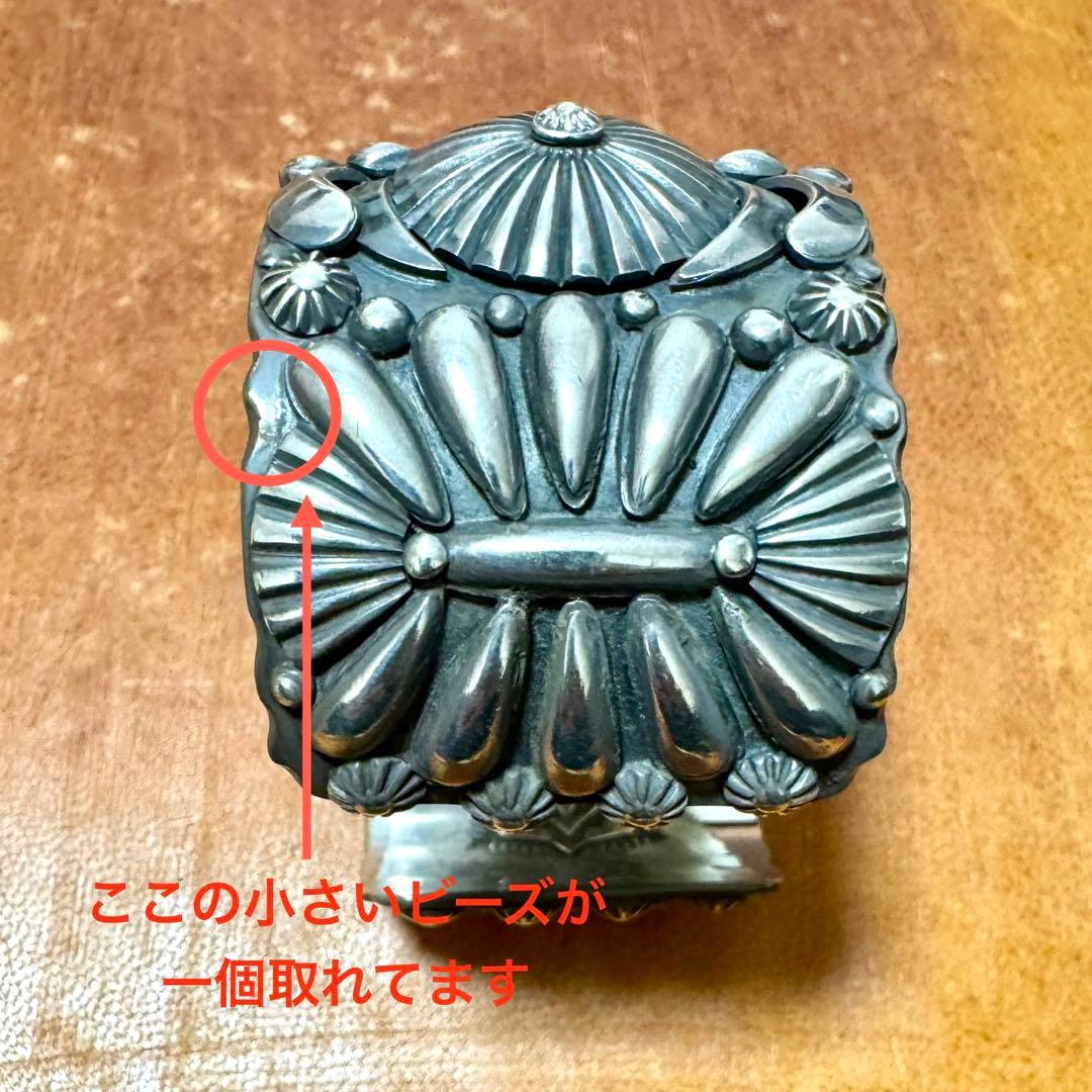 インディアンジュエリー　ナバホ族　デルバートゴードン　バングル