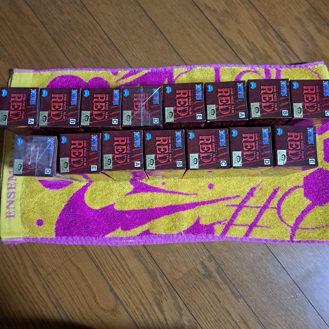 ワンピースワーコレ　映画フィルムレッド　コンプセット