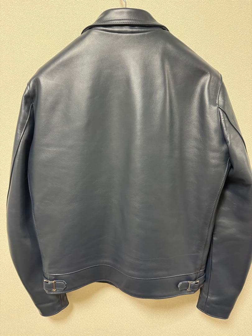 ルイスレザー ドミネーター 44 ホースハイド 551T ネイビー