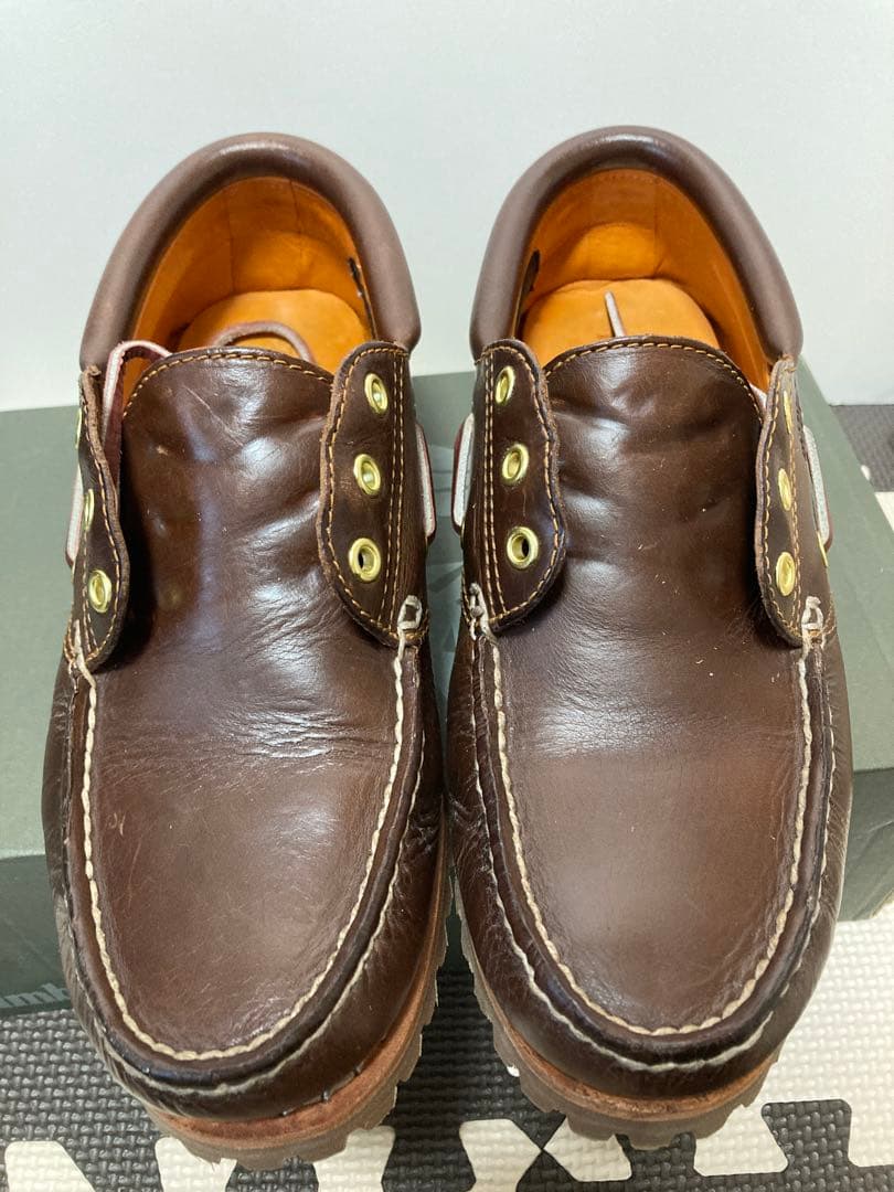 timberland　ティンバーランド　3eye　ブラウン　25.5