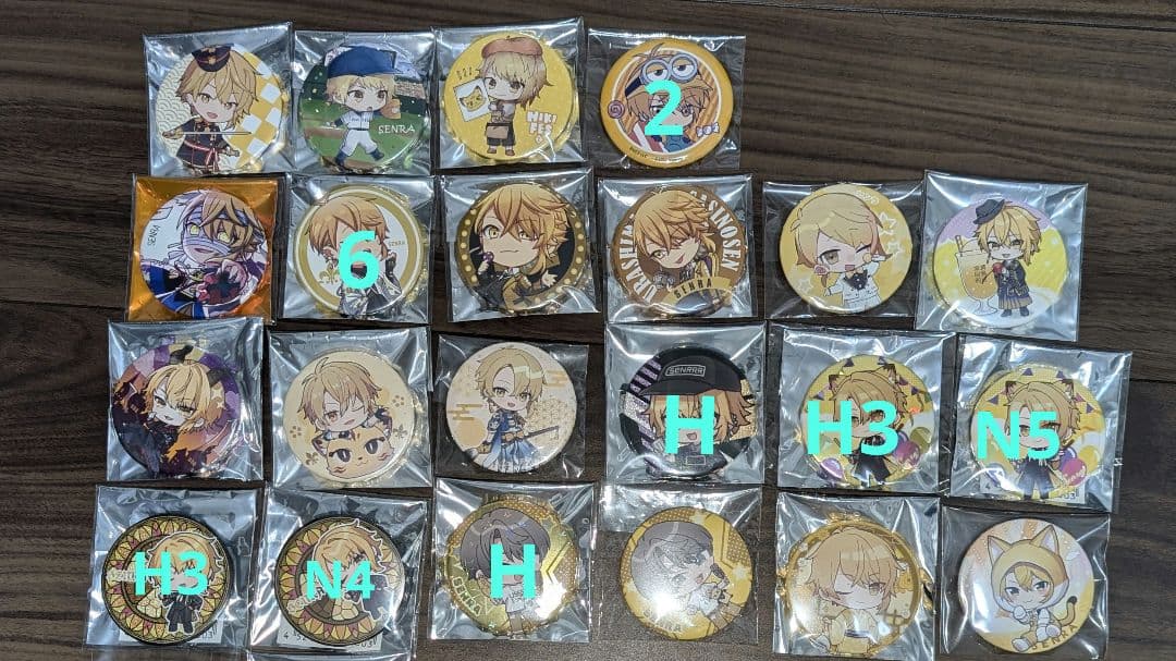 浦島坂田船 センラ 缶バッジ