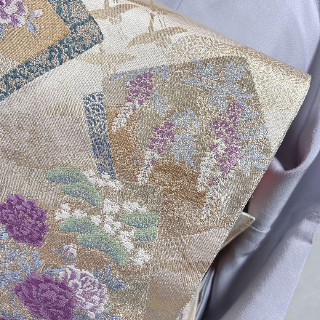 訪問着　フルセット　着物　正絹　　友禅染　七五三　お宮参り　G12