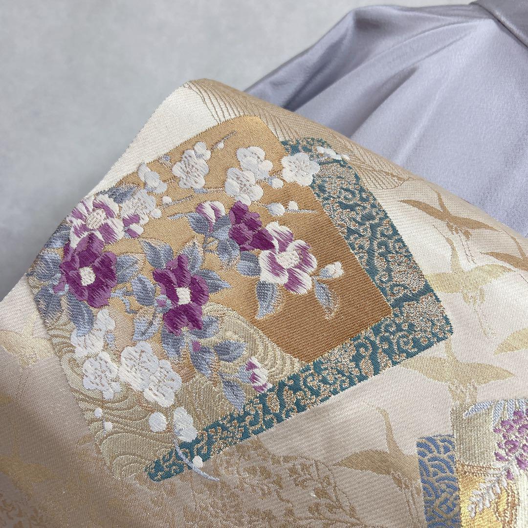 訪問着　フルセット　着物　正絹　　友禅染　七五三　お宮参り　G12