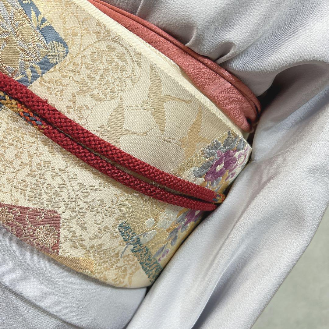 訪問着　フルセット　着物　正絹　　友禅染　七五三　お宮参り　G12