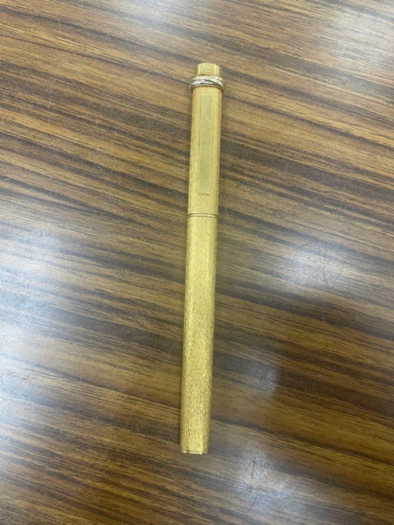 Cartier カルティエ トリニティ ゴールド ボールペン キャップ式本体のみ