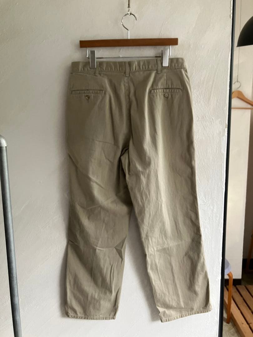 USA製 初期タグ Ralph Lauren タックチノ チノパン 34