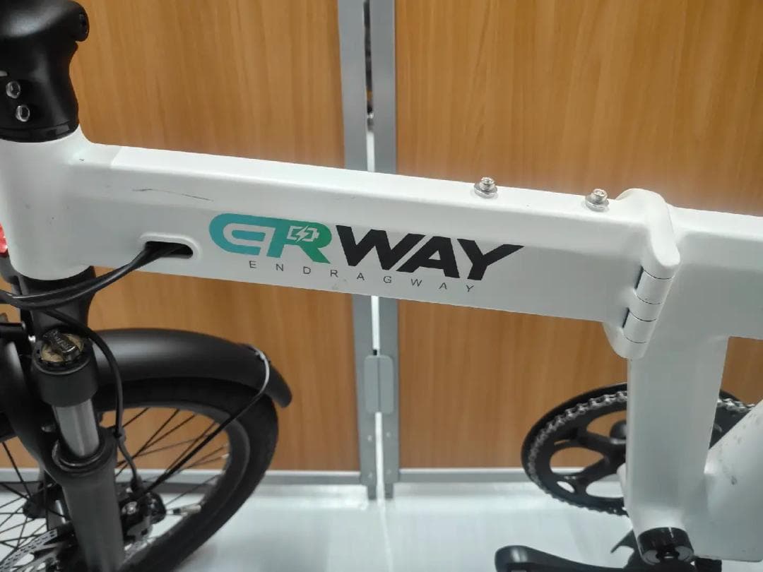 【新春SALE開催中！】折りたたみ電動アシスト自転車 ERWAYA02 ホワイト