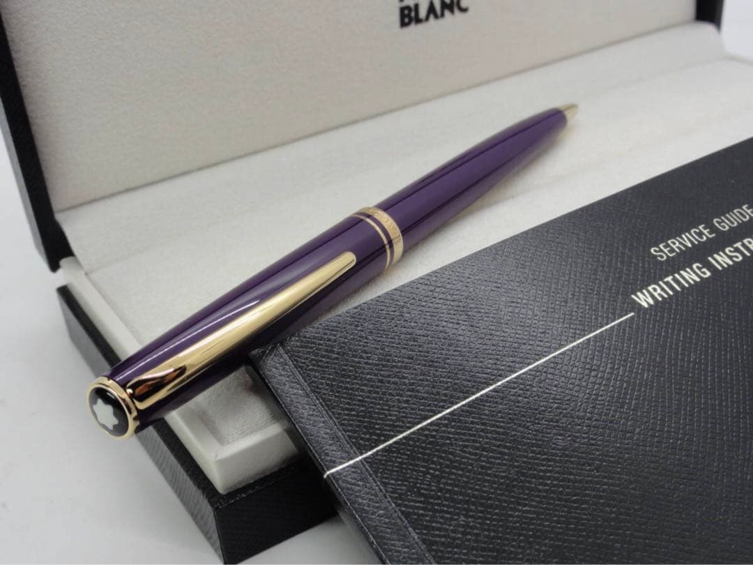 未使用に近い品！非常に稀少な軸色ダークパープル逸品！非常にレアモデル★モンブラン