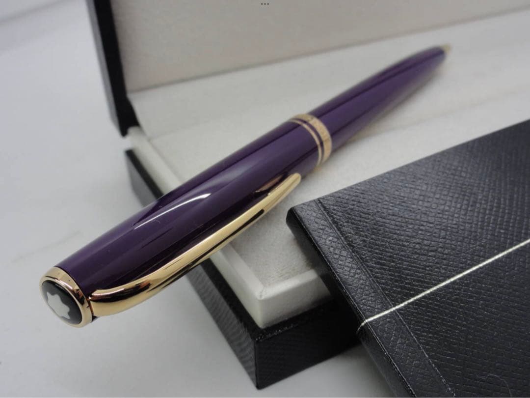 未使用に近い品！非常に稀少な軸色ダークパープル逸品！非常にレアモデル★モンブラン