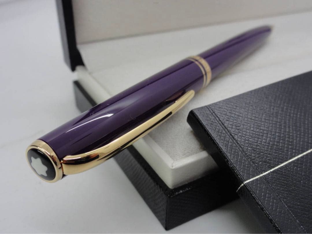 未使用に近い品！非常に稀少な軸色ダークパープル逸品！非常にレアモデル★モンブラン