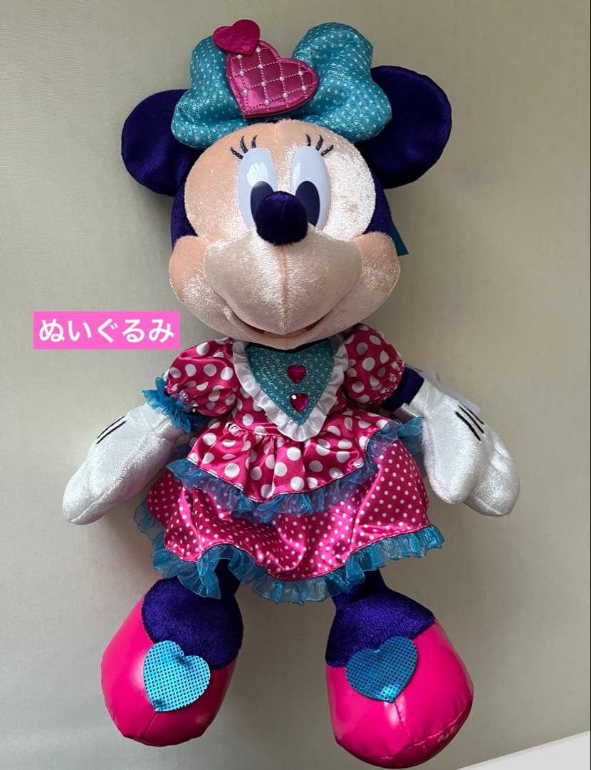 ディズニーランド　パルパルーザ　ミニー　ファンダーランド　ぬいぐるみ