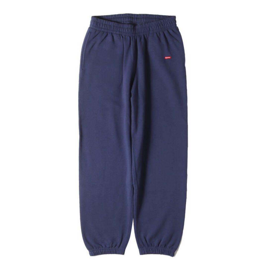 Supreme ネイビー パーカー、ネイビースウェットパンツ
