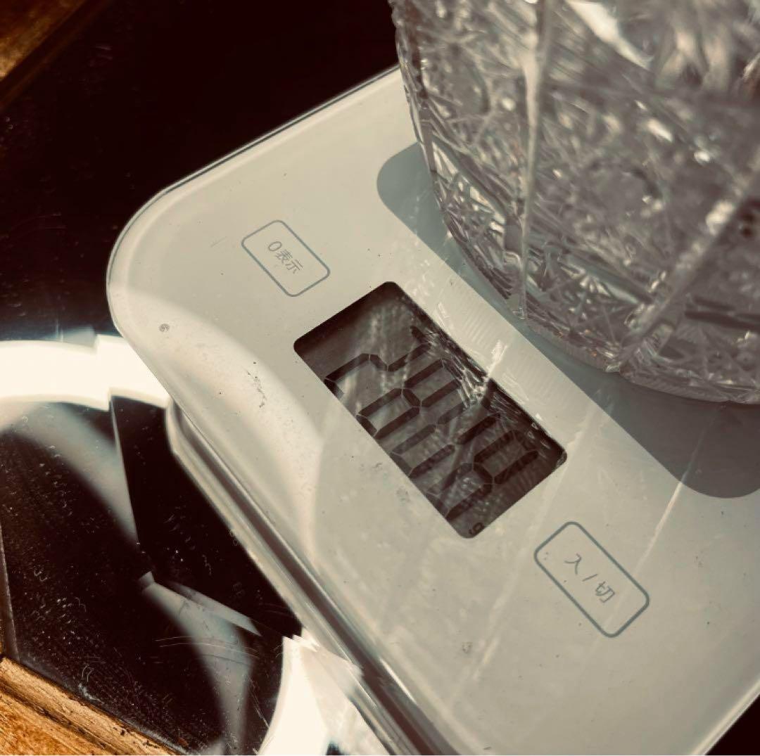 湯布院アンティーク 超高級ボヘミア フラワーベース500pkクリスタル 特大花瓶