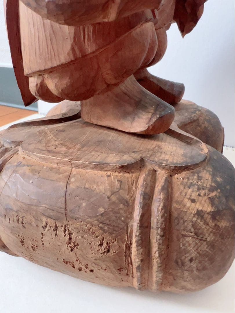 木製 福の神 彫刻