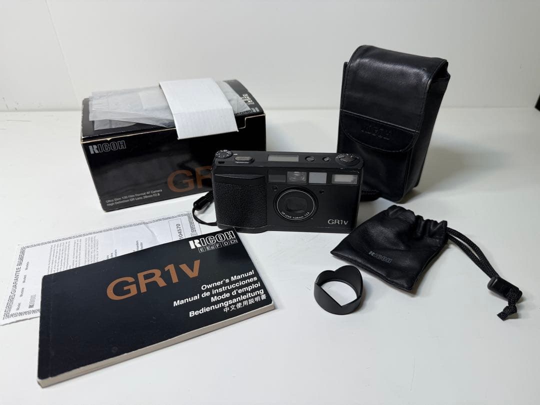 ⭐︎ルル⭐︎ Ricoh GR1v コンパクトフィルムカメラ