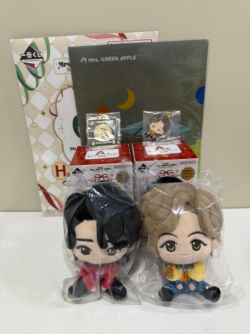 Mrs. GREEN APPLE ミセス 一番くじA賞ぬいぐるみセット