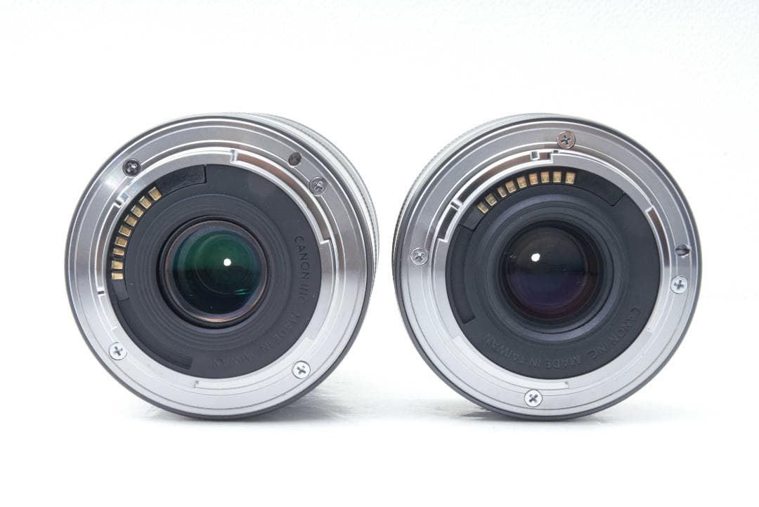 Canon EOS Mミラーレス一眼ダブルレンズキット　レッド【美品】