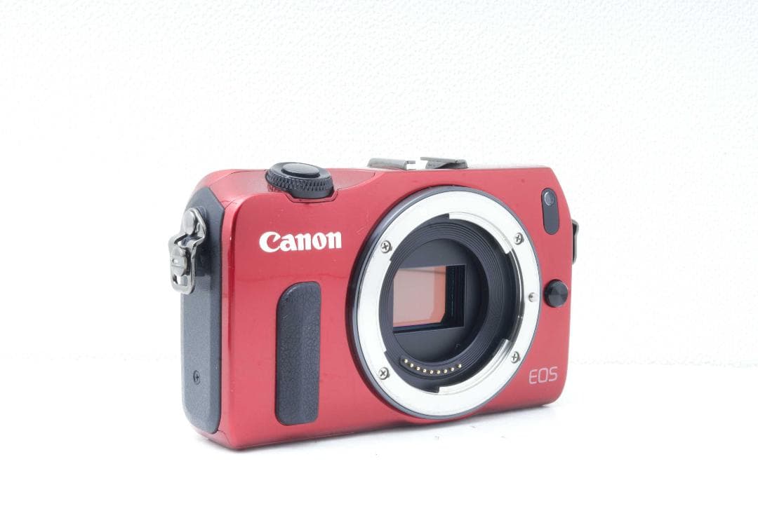 Canon EOS Mミラーレス一眼ダブルレンズキット　レッド【美品】