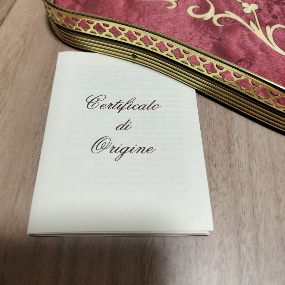 PATURZO GIOVANNI イタリア製 象嵌細工 トレー お盆