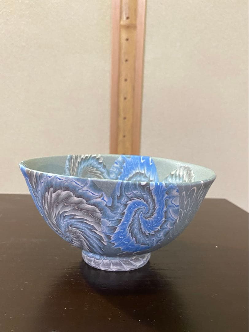 【本日限定】茶道具/ 練上陶芸作品⭐︎尾形香三夫⭐︎工芸品