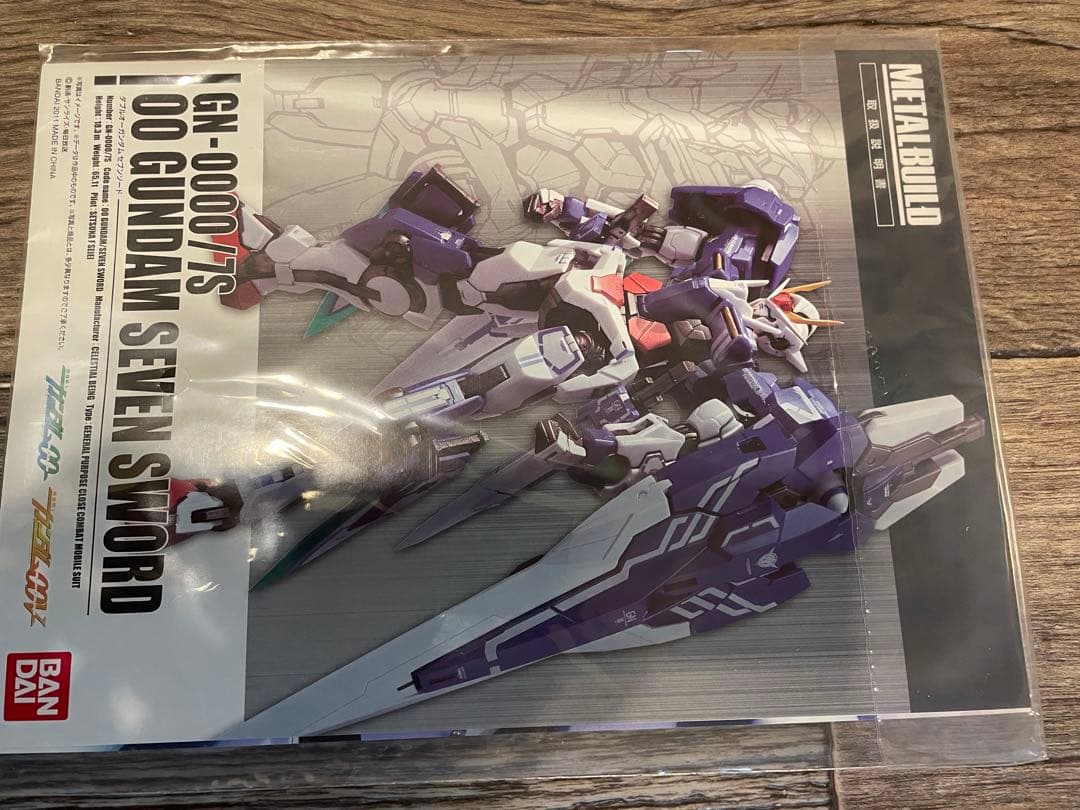 メタルビルド　ダブルオーガンダム　セブンソード　開封品