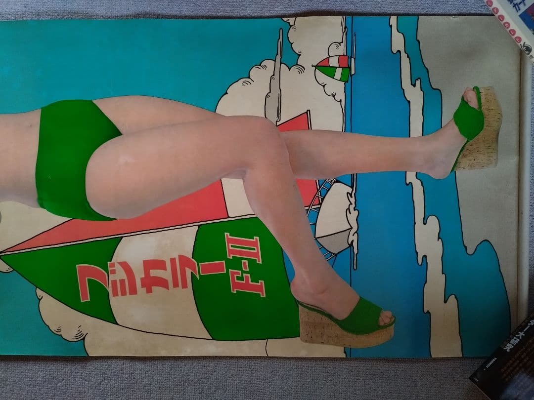 山口百恵　フジカラーポスター　タペストリー