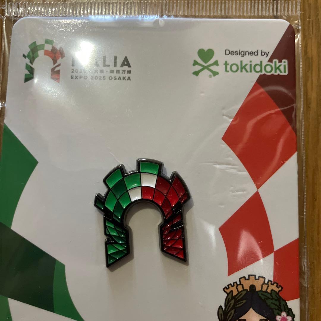 大阪関西万博　イタリア館　ピンバッジ