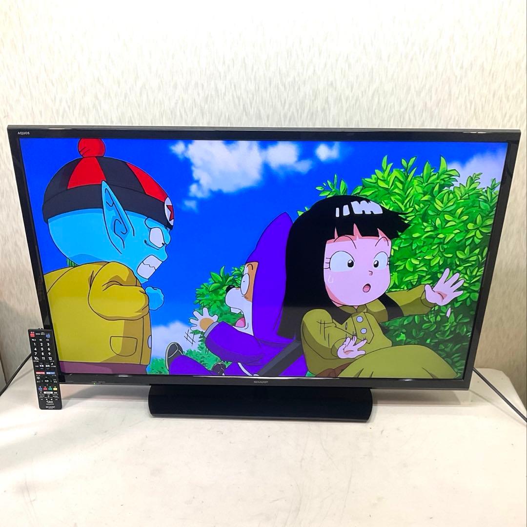 【名無しの亀】裏録対応 美品フルHD40型シャープLED液晶テレビアクオス