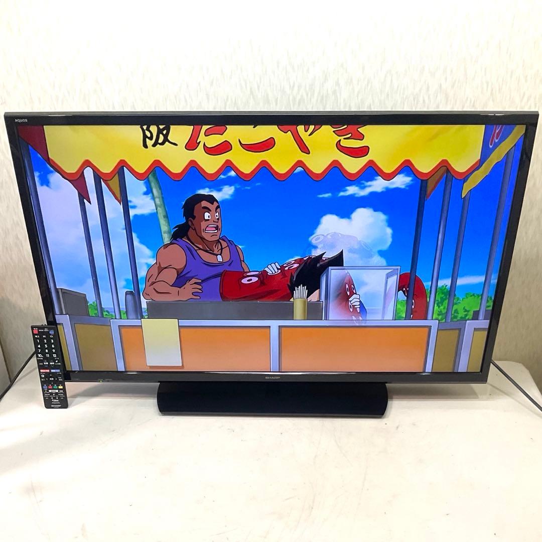 【名無しの亀】裏録対応 美品フルHD40型シャープLED液晶テレビアクオス