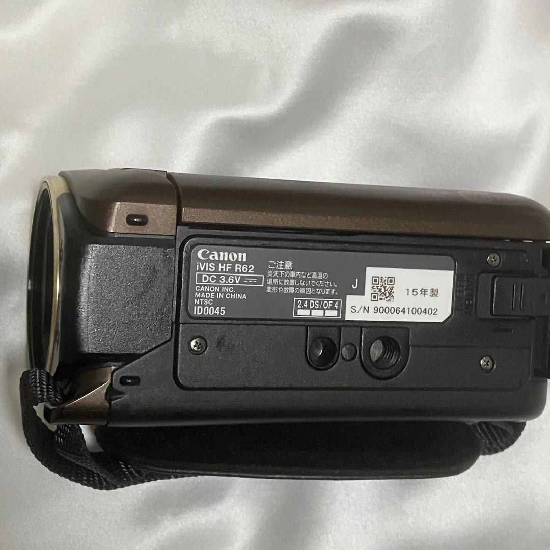キヤノン Canon ビデオカメラ iVIS HF R62 光学32倍ズーム