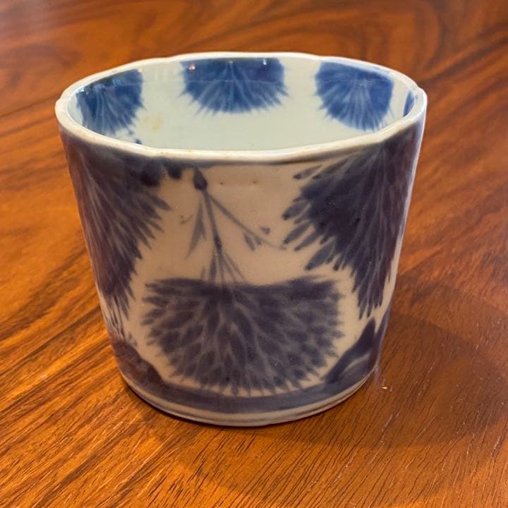 古伊万里　蕎麦猪口　藍染付5個セット