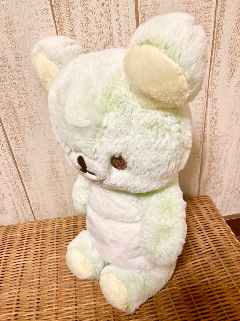 レア　数量限定品　リラックマ シャーベットぬいぐるみ グリーン　M