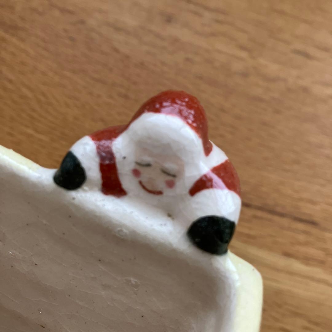 楽入　花入　サンタ　煙突サンタ